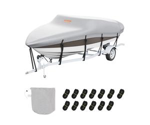VEVOR - Cubierta para barco, lona protectora, 518–579 cm. Lona para botes inflables, fabricada en tejido Oxford 600D. Cubierta para barco con bolsa de almacenamiento de 435 x 300 mm. Lona protectora p