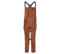 VEVOR Delantal de Soldador de Cuero con Pierna Dividida, Resistente e Ignífugo, de Piel de Vacuno, para Hombre y Mujer, con 3 Bolsillos, Ideal para Carpintería, Jardinería y Herrería, Talla L