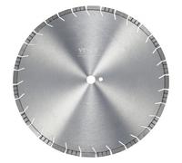 VEVOR Disco de Corte de Diamante 450 mm Disco de Diamante Húmedo o Seco Hoja de Sierra con Dientes Inclinados 12 mm Diámetro del Orificio Central Universal 25,4 mm Para Hormigón, Azulejos, Ladrillo