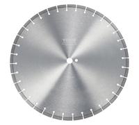 VEVOR Disco de Corte de Diamante 500 mm Disco de Diamante Húmedo o Seco Hoja de Sierra con Dientes Planos 12 mm Diámetro del Orificio Central Universal 25,4 mm Para Hormigón, Azulejos, Ladrillo