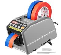 VEVOR Dispensador Automático de Cinta Cortador de Cinta Eléctrico de 25 W Máquina Cortadora de Cinta Ancho de Cinta 6-60 mm Longitud de Cinta 5-999 mm para Industrias, Oficinas, Hogares, Tiendas