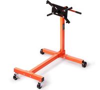 VEVOR Elevador de Motor de Taller 340kg Móvil y Bloqueable Elevador de Motor Giratorio 360° Soporte de Motor 6 Puntos de Anclaje Ajustables en Inclinación para Trabajos en Motores Desmontados Mecánico