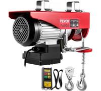 VEVOR, elevador eléctrico, cabrestante eléctrico de 1800 lbs, elevador eléctrico con sistema de control remoto inalámbrico, grúa eléctrica de alambre de acero galvanizado, cabrestante eléctrico con co