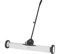VEVOR: Escoba magnética, máquina de limpieza magnética, 77-113 cm. Escoba magnética, recogedor magnético, imán elevador, 24,9 kg. Potencia magnética, recogedor de virutas magnético, barredora de suelo