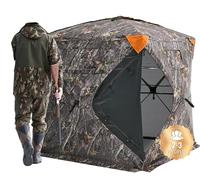 VEVOR, escondite para la caza, con suelo transparente de 270°, refugio pop-up para ciervos para 2-3 personas, ideal para la caza, con bolsa de transporte, tienda de campaña portátil y resistente, mall