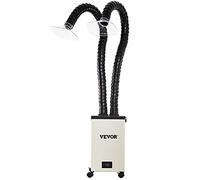 VEVOR Extractor de Humos de Soldadura 150W Absorbedor Humo Soldadura 3 Etapas 4500 RPM Filtro de Humos para Estación de Soldadura 11 x 11 x 16,9 Pulgadas Ventilador de Extracción de Soldadura