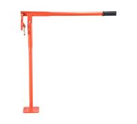 VEVOR Extractor de Postes en T de 914 mm, Carga de 300 kg, para Postes de Valla Redondos, los de Señalización y Tocones de Árboles, Cadena de Elevación no Incluida, 914 x 150 x 150 mm, Naranja