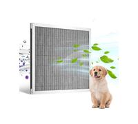 VEVOR Filtro de Aire Electrostático Sostenible, Lavable y Reutilizable, Aluminio, Horno AC/HVAC, MERV 8, Larga Vida Útil, Hogar u Oficina más Saludables, 393,7 x 501,65 x 20,8 mm, Plata, 1 ud