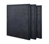 Filtros de carbón activado VEVOR, paquete de 3 unidades, 40,6 x 48,2 cm, filtros de aire de repuesto, filtros de alta e nivel 2, compatibles con BlueDri y lavadoras VEVOR, purificadores de