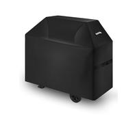 VEVOR Funda para Parrillas de Exterior, Impermeable y Resistente a la Intemperie, Poliéster 600D Duradero, 280 g/m², Fácil de Poner y Quitar, con Protección Solar, 1470 x 615 x 1215 mm, Negro
