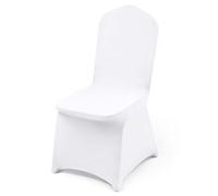 VEVOR Fundas Elasticas para Sillas 100 Piezas Fundas para Sillas 89-98cm Fundas de Sillas para Bodas Evento Decoración para Decoración de Boda