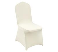 VEVOR Fundas para Sillas Lifilo Fundas para Sillas de Boda 100 Piezas Fundas para Sillas de Banquete para Sillas Sin Brazos Poliéster y Spandex Elástico Decoración de Celebraciones Nocturnas