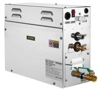 VEVOR Generador de vapor para sauna de 6 kW con pantalla digital LED, generador de vapor para baño de vapor, generador de vapor de 6 kW para spa en casa, generador de vapor con control de tiempo