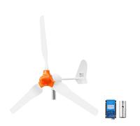 VEVOR Generador Eólico 12V 1000 W Turbina Eólica de 3 Palas, Aerogenerador