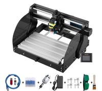 VEVOR Grabador Láser, Fresadoras para Madera 300 × 180 × 45 mm, CNC 3018 Pro CNC 3018 10,000 RPM Control de 3 Ejes GRBL, Máquina CNC, para Tallar Plástico, Acrílico, PVC, Madera