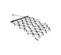VEVOR Grada de Arrastre Duradera 171x122 cm con 80 Dientes Afilados para Tractores ATV UTV Ideal para Preparación de Suelos, Siembra, Alisado de Paisajes, Mantenimiento de Caminos de Grava de Patios