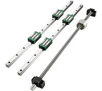 VEVOR Guías Lineales HGR20-1700mm Carril de Guía Lineal para Kit CNC Adecuado para Equipos Automáticos Equipos de Medición de Precisión