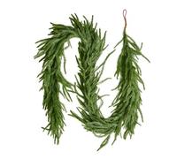 VEVOR Guirnalda Navideña de Pino Largo de 1828 mm Guirnalda Artificial de Plantas Decoración para Navidad en Interior y Exterior Ramas de Pino Corona para Escaleras, Chimeneas, Puertas, Barandillas