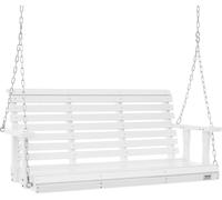 VEVOR, hamaca estilo Hollywood de cedro, 1370x710x600 mm, hamaca para terraza, patio y jardín, con capacidad de carga mejorada de aproximadamente 400 kg, robusta silla hamaca con cadenas de sujeción p