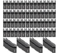 VEVOR Hojas de Sierra Multiherramienta Oscilante 100 Piezas Kit de Hojas de Sierra Oscilante 1-3/8 pulgadas Cuchillas de Herramientas Oscilantes Material de HCS para Madera Plástico