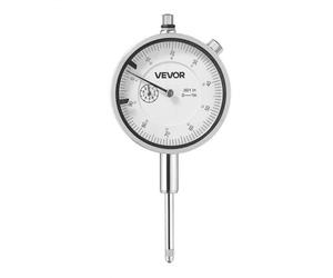 VEVOR Indicador de Cuadrante, Precisión de 0,03 mm, Rango de Medición de 0 a 25,4 mm, Fácil de Leer, para Medición de Diámetro Interior y Detección de Descentramiento, para Mejorar la Eficiencia