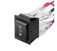 VEVOR Interruptor Basculante, 6 Pines DPDT, 3 Posiciones(ENCENDIDO-APAGADO-ENCENDIDO), Interruptor de Palanca de Inversión de Polos AC 250 V/16 A 125 V/20 A, para Uso Doméstico y en Oficina