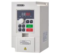 VEVOR Inversor de Frecuencia Variador de Frecuencia de 3 kW 14 A Entrada Monofásica o Trifásica de 50/60 Hz a Salida Trifásica de 0-2000 Hz VFD para Control de Velocidad del Motor del Husillo CNC