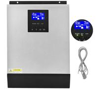 VEVOR - Inversor Solar híbrido 3000 VA convertidor Puro sinusal, inversor eléctrico de 24 V CC a 230 V AC, inversor de Onda Pura MPPT para Motor Ventilador refrigerador Aire Acondicionado