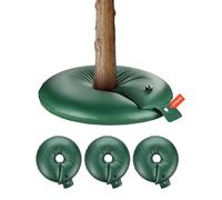 VEVOR, juego de 4 anillos para riego de árboles, bolsas de riego de 75,7 litros, liberación lenta durante 6-9 horas, sistema de riego por goteo para arbustos y raíces de árboles