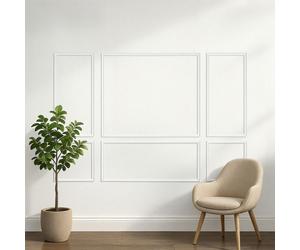 VEVOR, juego de molduras de pared, paquete de 3 unidades, molduras de 57,91/121,92/143 cm, fabricadas en poliestireno pintable, resistentes al agua, molduras decorativas para paredes, frisos para salo
