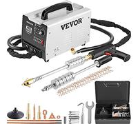 VEVOR Juego de Reparación de Abolladuras 3500 A 220 V, Extractor de Abolladuras para Coche 3500 A 220 V, con 2 Pistolas para Soldar, para Coche Herramientas de Reparación de Abolladura de Coche
