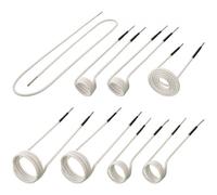 VEVOR Kit de bobina de calentamiento por inducción 8 PCS bobinas de calentamiento por inducción más utilizadas con diferentes longitudes, herramienta de calentamiento por inducción resistente al calor