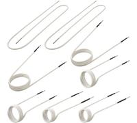 VEVOR Kit de bobina inductora de calentador de inducción mini kit de calentador de inducción magnético 8 PCS de accesorios de calor sin llama herramienta de calentador de inducción resistente al calor
