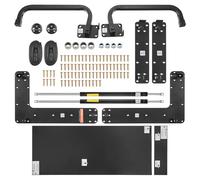 VEVOR Kit de Cama Plegable Tamaño Twin Kit de Hardware Mecánico para Cama de Pared Vertical Soporte de Marco de Cama Resistente con Palanca Neumática Ahorro de Espacio con Gabinete Plegable