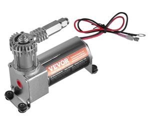 VEVOR Kit de Controlador de Amortiguador de Aire Sistema de Compresor de Aire a Bordo de 12 V 100 PSI Kit de Compresor de Suspensión Neumática con Sistema de Vía Única para Camiones, Furgonetas