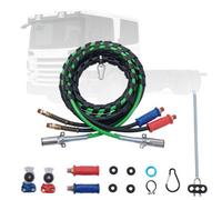 VEVOR Kit de Líneas de Aire para Semirremolque 3 en 1 de 95 x 95 x 3660 mm Negro