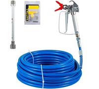 VEVOR Kit de Manguera de Pulverización de Pintura sin Aire 2900-4350psi Pulverizador de Pintura sin Aire Manguera Fibra Nailon y Aluminio Kit de Pistola y Manguera sin Aire Rosca de 7/8pulgadas