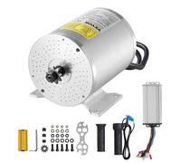 VEVOR Kit de Motor Eléctrico sin Escobillas de CC de 1800 W, 48 V y 4500 RPM con Controlador de Velocidad Mejorado y Kit de Empuñadura del Acelerador, Bicicletas Eléctricas,134 x 107 x 112 mm