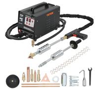 VEVOR Kit de reparación de abolladuras G90E 3KW, Kit de reparación de abolladuras para Panel de vehículo, eliminación de abolladuras, alisado de Partes Delgadas del Cuerpo, Puerta de capó