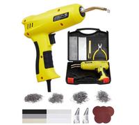VEVOR Kit de Soldadura de Plástico 220 W con 800 Grapas Calientes y 56 Varillas de Soldadura, con Luz LED, Estuche de Transporte para Juguetes, Reparación de Parachoques Automóviles, 230 x 168 x 56 mm