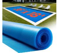 VEVOR, lámina solar para piscinas, 10972 x 5486 mm, cubierta solar, 0,2 mm. Cubierta para piscinas con material de burbujas de aire y PE. Absorbe el calor durante el día y lo almacena durante la noche