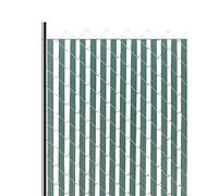 VEVOR Láminas de Privacidad con Bloqueo Inferior 1130 x 27,7 x 7,8 mm, Láminas Verticales de Doble Pared de HDPE con Bloqueo Inferior para Cercas de Alambre de Cadena para Jardines, Granjas, Verde