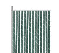 VEVOR Láminas de Privacidad con Bloqueo Inferior 1130 x 31,8 x 7,6 mm, Láminas Verticales de Pared Simple de HDPE con Bloqueo Inferior para Cercas de Alambre de Cadena para Jardines, Granjas, Verde