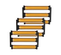 VEVOR Lámpara de Curado de Pintura, 3 Juegos de 3000 W de Secado Rápido 220 V, 120 x 100 cm Cuadrados Área de Horneado Cabina de Horneado Luces de Calefacción de Luz de Curado de Coche, 54 x 30 cm