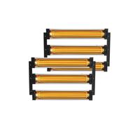 VEVOR Lámpara de Secado de Pintura 3000 W 2 Piezas Secado Rápido 220 V Cobertura de 120 x 100 cm Cuadrados para Cabinas de Pulverización/Horneado, para Pintura Automotriz, 54 x 30 cm, 8000 Horas