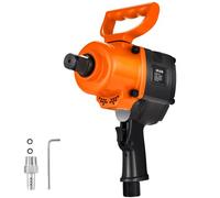 VEVOR Llave de Impacto Neumática de Doble Martillo, Par de Giro Inverso Máximo 1626 Nm, Ajuste de 6 Velocidades, 4600 RPM, para Mantenimiento Automotriz de Alta Resistencia, 245 x 275 x 105 mm