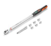 VEVOR Llave Dinamométrica 1/2 Pulgada Digital con Muestra de Pantalla LCD | Precisión ±2%, 2 Modos de Funcionamiento, 4 Unidades de Medida, con Indicador y Alerta, para Reparación de Autos Tuberías