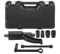 VEVOR Llave Multiplicadora de Par 25,4 mm Relación 1:58 Multiplicador de Fuerza con 4 Vasos Caja Multiplicadora de Par de Acero de Aleación para Quitar Tuercas de Rueda Coche Taller Garaje