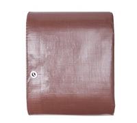 VEVOR Lona Protectora para Exteriores 365,76 x 1219,2 cm Lona Impermeable de Polietileno de 16 mils, Resistente a los Rayos UV y a la Temperatura con Ojales Reforzados, Alta Durabilidad, Marrón