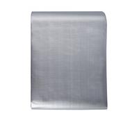 VEVOR Lona Protectora para Exteriores 487,7x609,6 cm Lona Impermeable de Polietileno de 10 mils, Resistente a los Rayos UV y a la Temperatura con Ojales Reforzados, Alta Durabilidad, Plateado/Marrón
